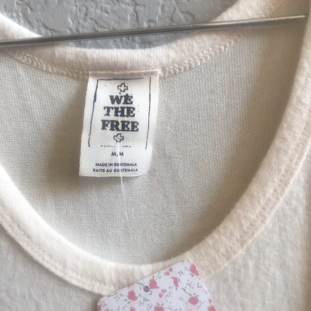 Free People Soft Cozy Swing Tank Ivory - M - Picture 13 of 16
